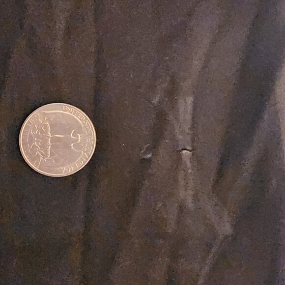 Petal & Pup Wellington Wide Leg Satin Pant Flaws Black Size 8 - Picture 11 of 13